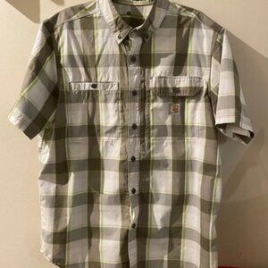 Carhartt Checkered Tshirt Men Large